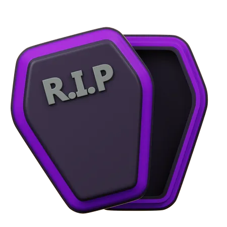 Coffin  3D Icon