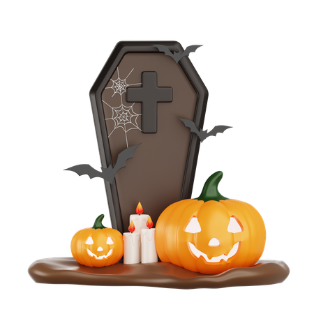 Coffin  3D Icon