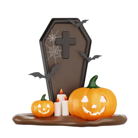 Coffin  3D Icon