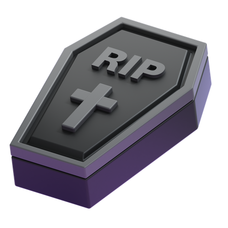 Coffin  3D Icon