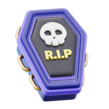 Coffin  3D Icon