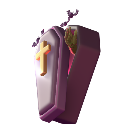 Coffin  3D Icon
