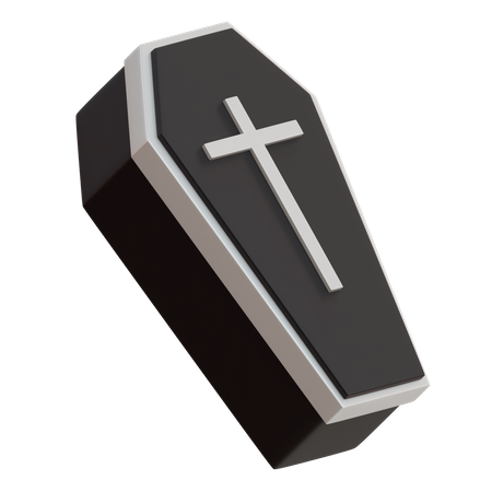 Coffin  3D Illustration