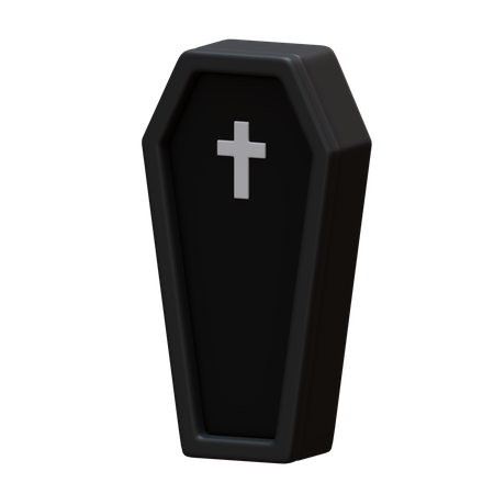 Coffin  3D Illustration