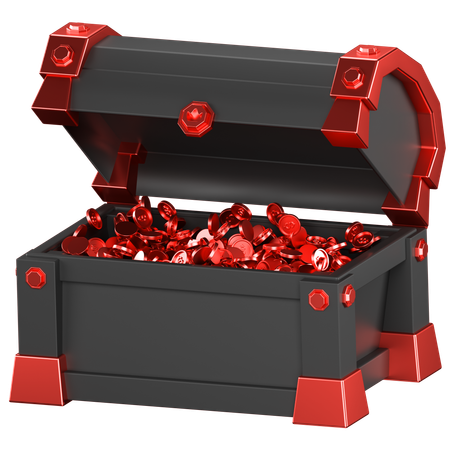 Coffre au trésor  3D Icon