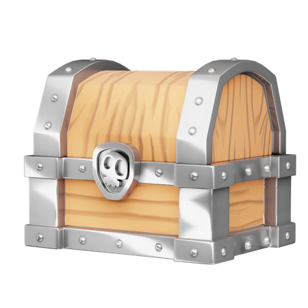 Coffre au trésor  3D Icon