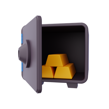 Coffre-fort  3D Icon