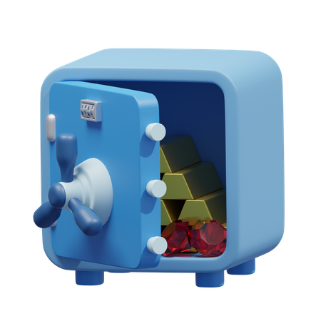 Coffre-fort  3D Icon