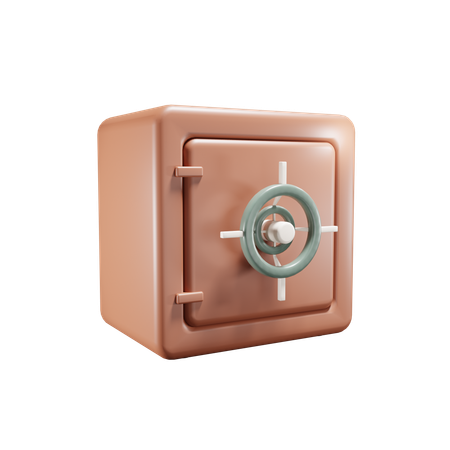 Coffre-fort  3D Icon