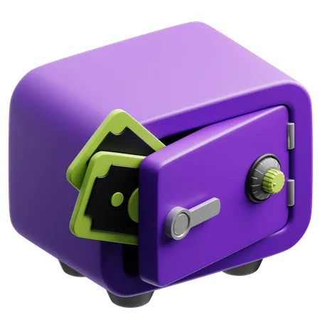 Coffre-fort  3D Icon