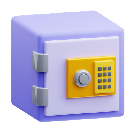 Coffre  3D Icon