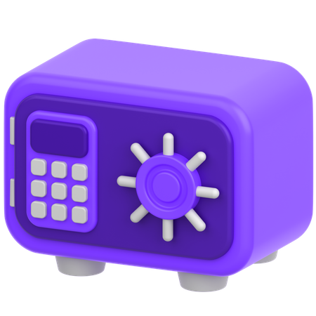 Coffre-fort  3D Icon