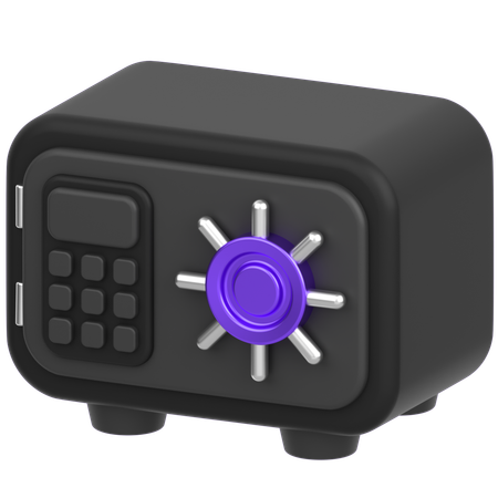 Coffre-fort  3D Icon