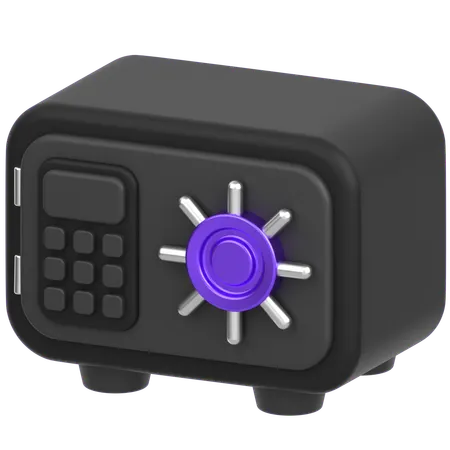 Coffre-fort  3D Icon