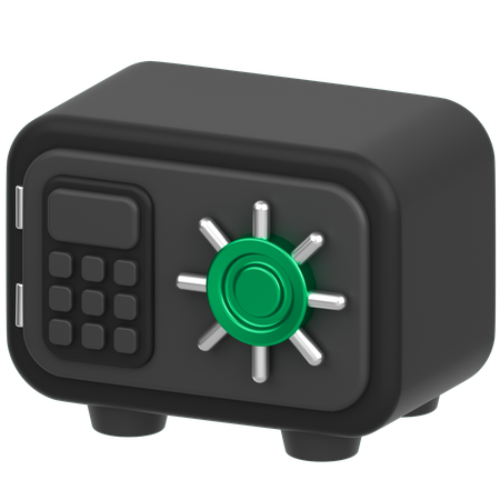 Coffre-fort  3D Icon