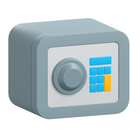 Coffre-fort  3D Icon