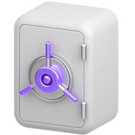 Coffre-fort  3D Icon