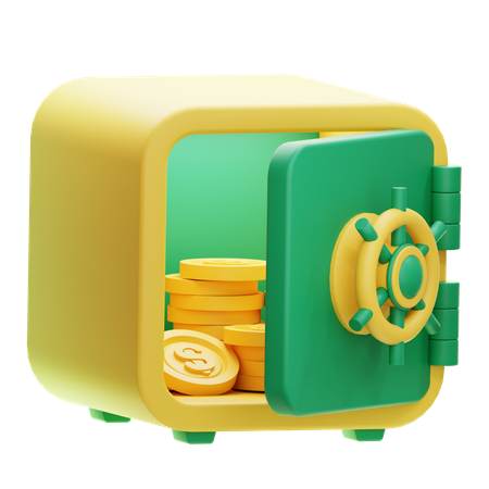 Coffre-fort  3D Icon