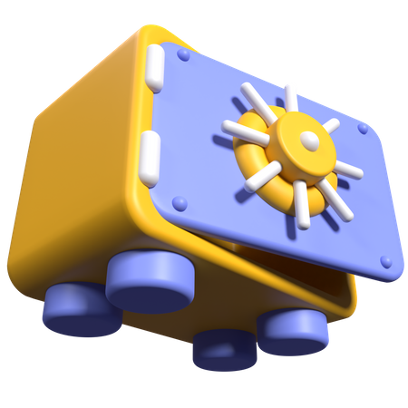 Coffre-fort  3D Icon