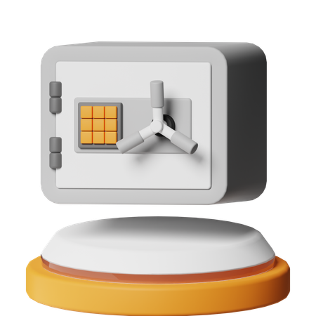 Coffre-fort  3D Icon