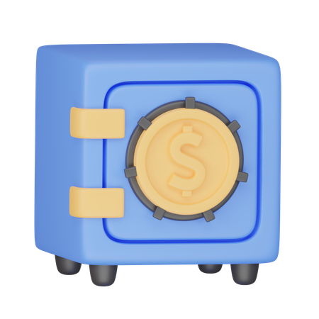 Coffre-fort  3D Icon