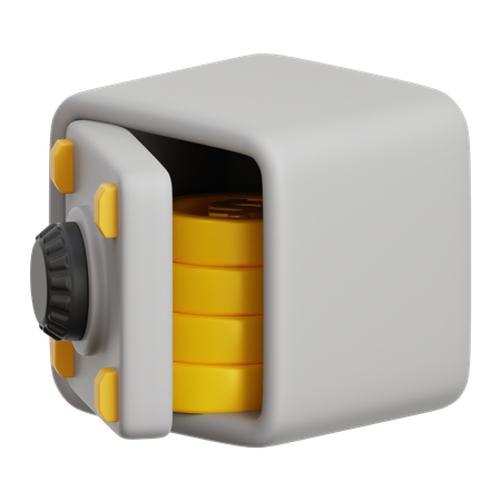 Coffre-fort  3D Icon