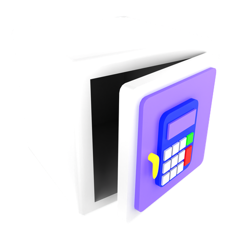 Coffre de banque  3D Icon