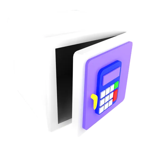 Coffre de banque  3D Icon