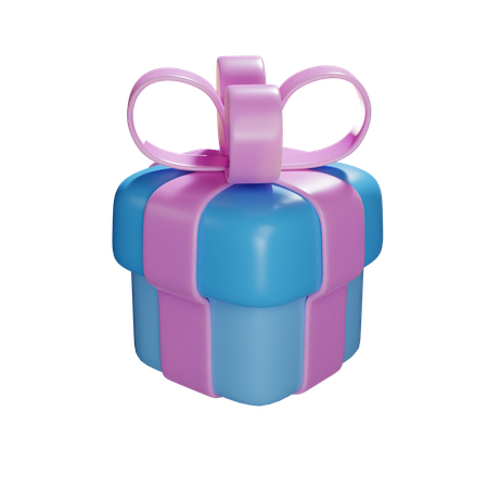 Boite cadeau  3D Icon