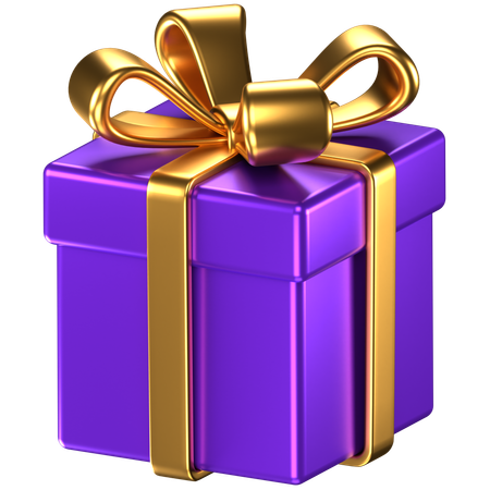 Boite cadeau  3D Icon