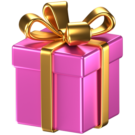 Boite cadeau  3D Icon