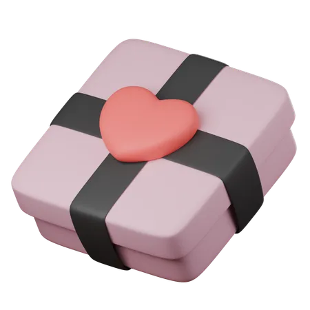 Boite cadeau  3D Icon