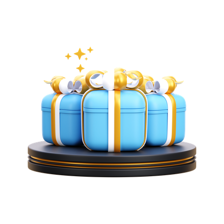 Boîte cadeau  3D Icon