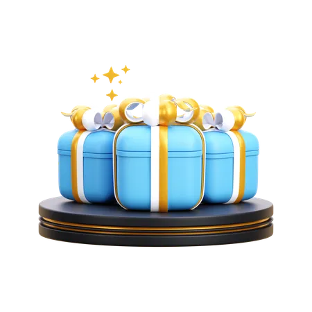 Boîte cadeau  3D Icon