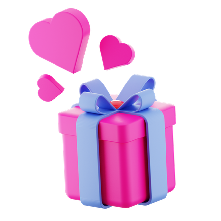 Boite cadeau  3D Icon