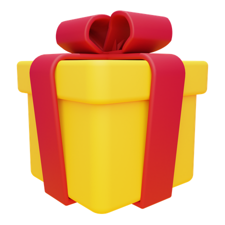 Boite cadeau  3D Icon