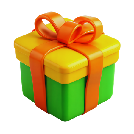 Boite cadeau  3D Icon