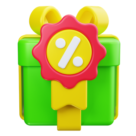 Boite cadeau  3D Icon