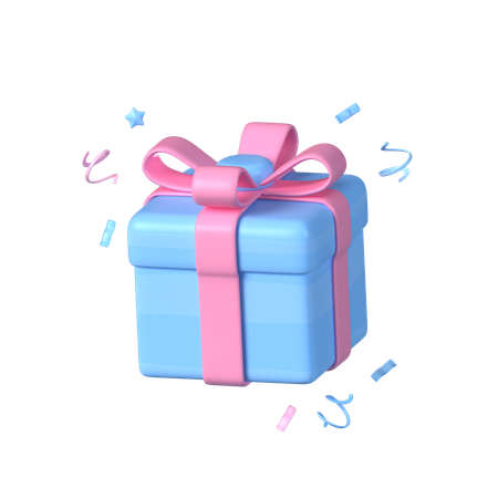 Boite cadeau  3D Icon