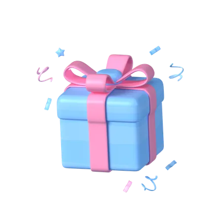 Boite cadeau  3D Icon