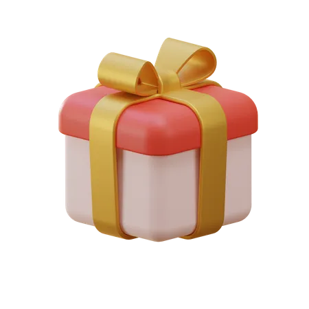 Boite cadeau  3D Icon