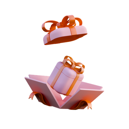 Boite cadeau  3D Illustration