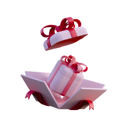 Boite cadeau  3D Illustration