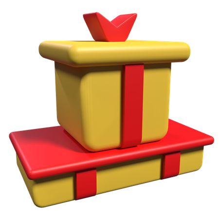 Boite cadeau  3D Illustration