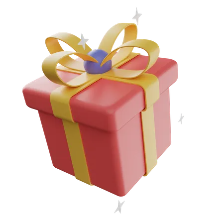 Boite cadeau  3D Illustration