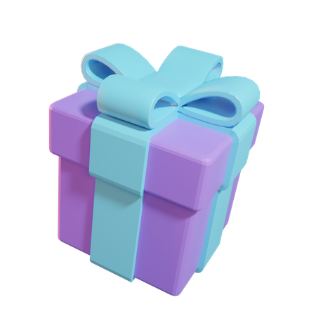 Boite cadeau  3D Icon