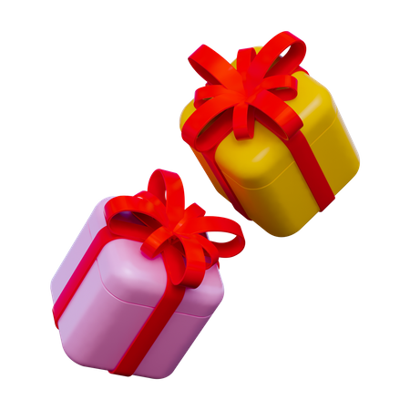 Boite cadeau  3D Icon