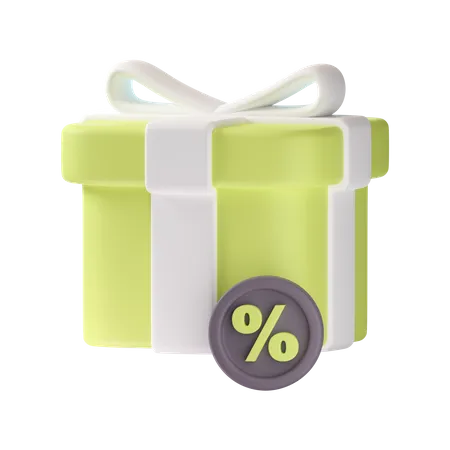 Boite cadeau  3D Icon