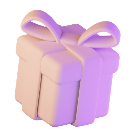 Boite cadeau  3D Icon