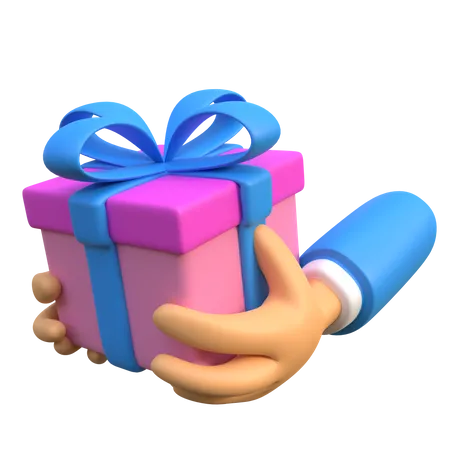 Boite cadeau  3D Icon